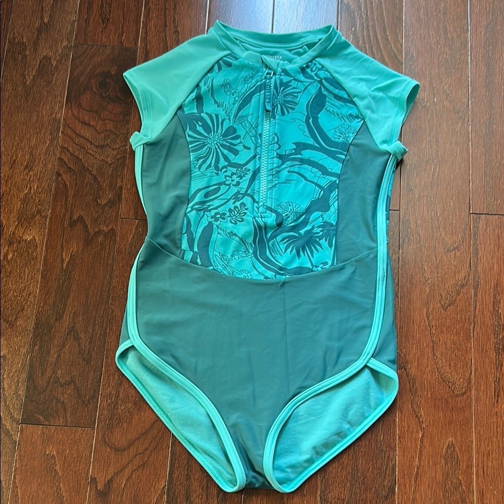Kids Swimwear in Teal by [Brand]